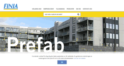 Desktop Screenshot of finjaprefab.se