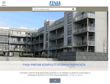 Tablet Screenshot of finjaprefab.se
